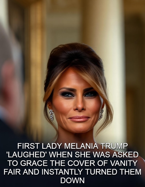 Melania Trump Declines Vanity Fair Cover Offer, Responds with Laughter