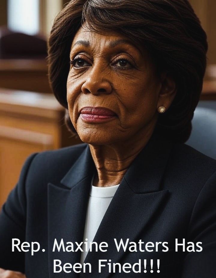Waters Ordered To Pay Massive Fine For Violating Campaign Finance Laws