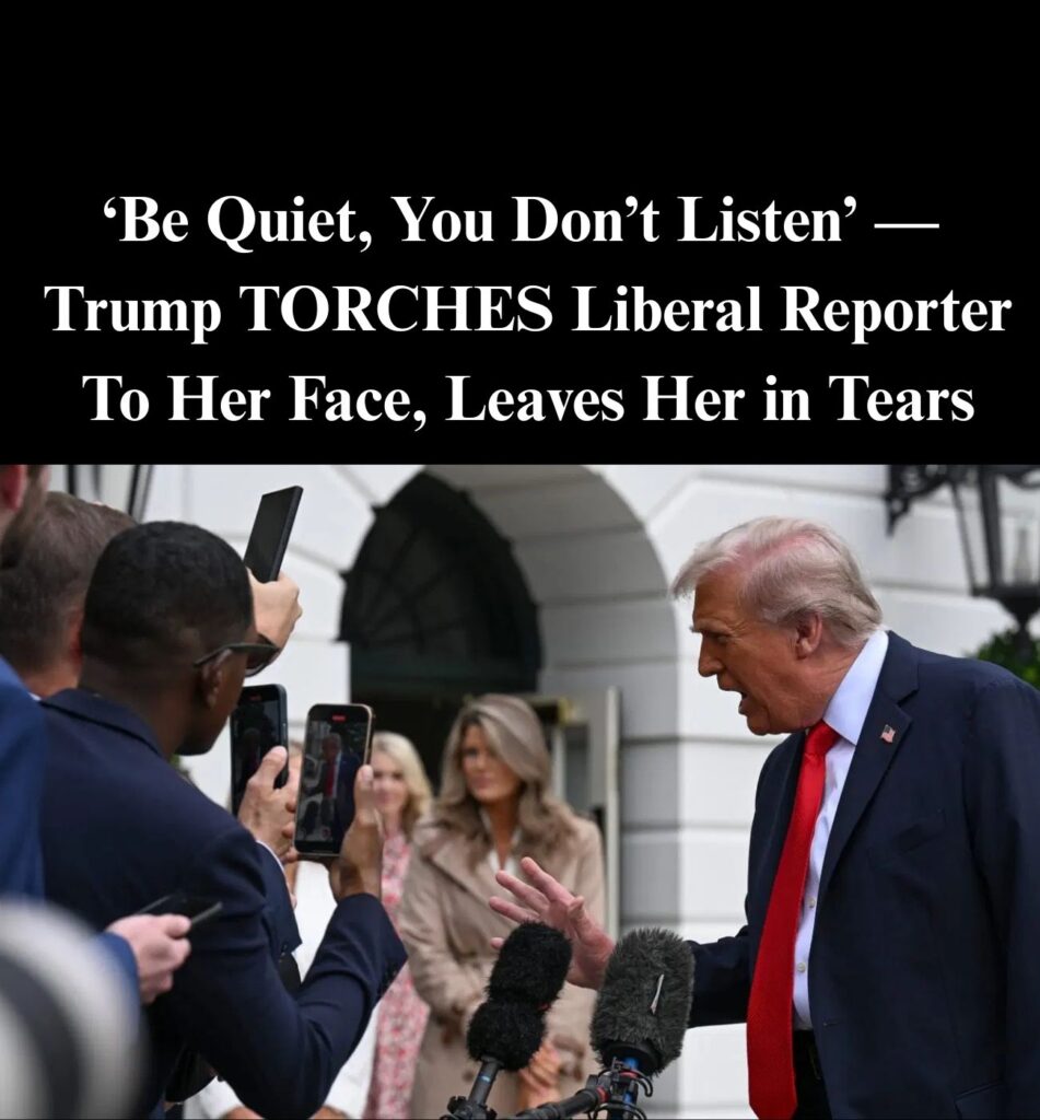 ‘Be Quiet! Listen!’ Trump Rips Reporter Over Question About Chicago Crime