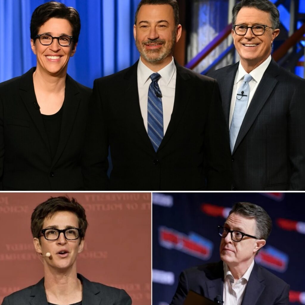 đšTHE REVOLUTION IS NOW LIVE: Maddow, Colbert & Kimmel BREAK AWAY From Corporate Chains And Launch The Future Of Newsđ„âŠ-kt