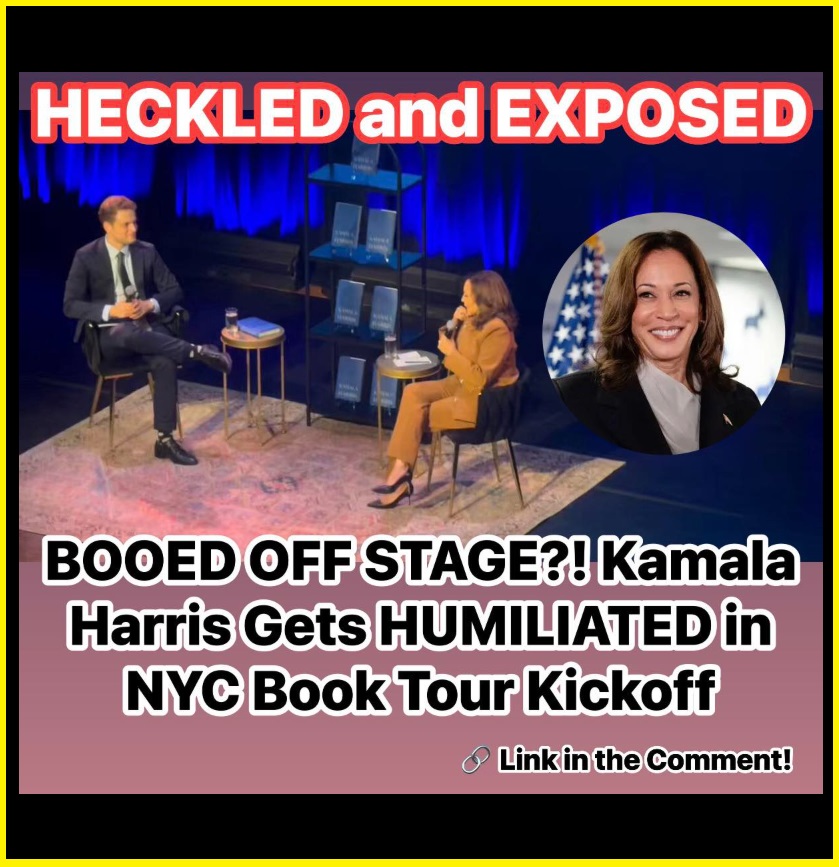 Kamala Harris’ Book Tour In NYC Goes Haywire…And It’s Such A Fitting Reason