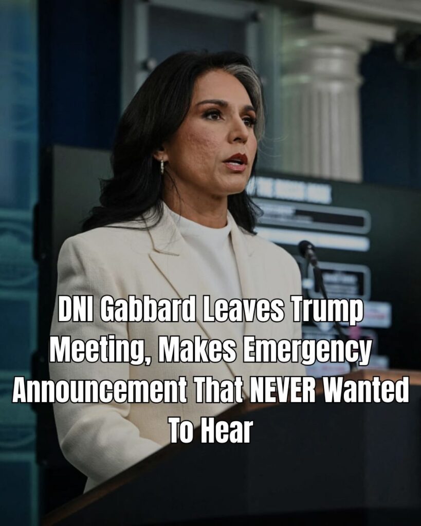 Gabbard Responds Swiftly After Intelligence Leak Rocks D.C. !