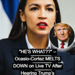 “HE’S WHAT??” – Ocasio-Cortez MELTS DOWN on Live TV After Hearing Trump’s Announcement