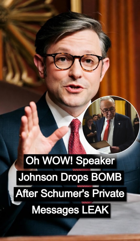 Johnson Exits White House Meeting, Provides Key Update on Ongoing Schumer-Led Shutdown !