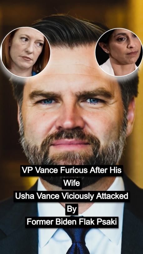 JD Vance Responds After Jen Psaki Targets His Wife !