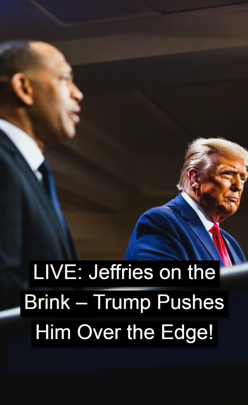 Hakeem Jeffries Melts Down After White House Meeting With Trump