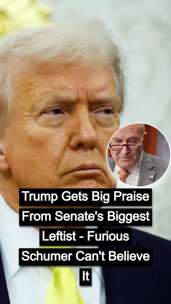 Progressive Senator Offers Rare Praise for Trump on Major Policy Issue !