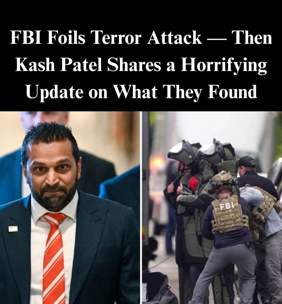 Patel Announces Major Arrests As FBI Foils Terrorism Plot
