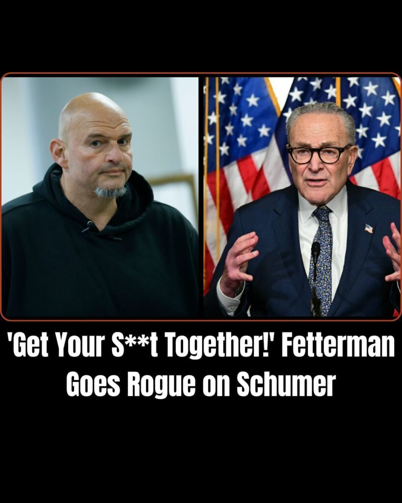 Fetterman Apologizes For Dems Who Can’t Get ‘S**t’ Together Amid Shutdown