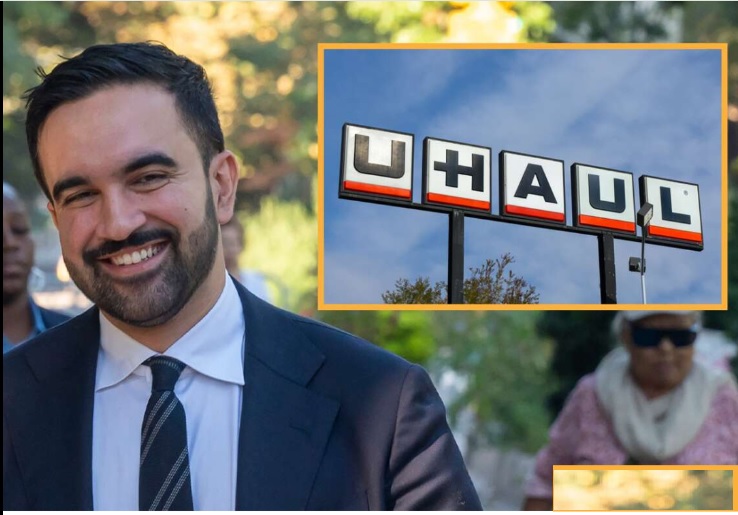 Mamdani Dethrones Gavin Newsom As U-Haul’s Top Salesman