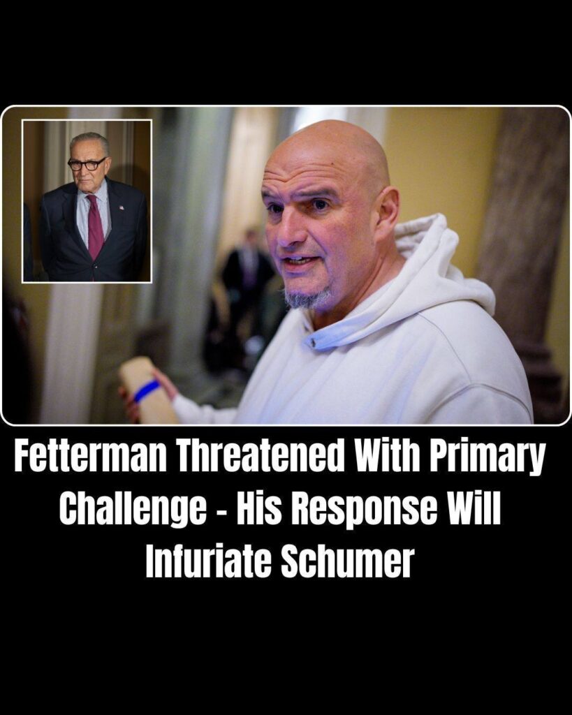 Fetterman Mocks Left-Wing Group After Primary Challenge Threat