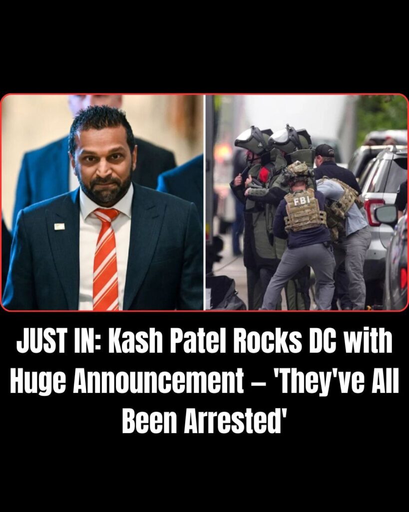HUGE NEWS-Patel Announces Major Arrests As FBI Foils Terrorism Plot