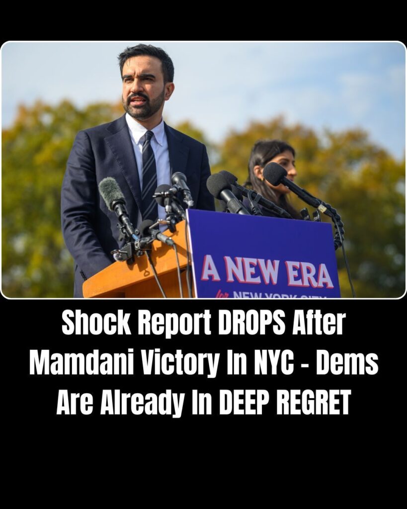 Democrats Face Setback After Mamdani’s Victory in New York City !
