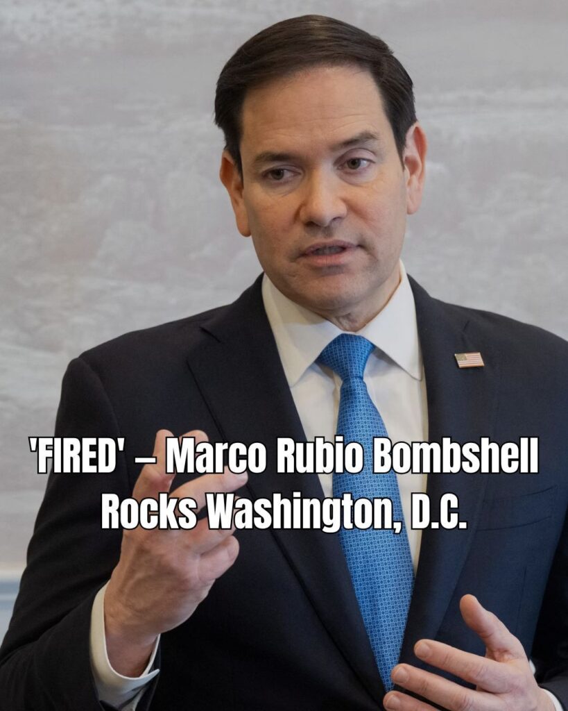 Rubio Dismisses Aide After Secret Relationship With Chinese Official’s Daughter Comes to Light !