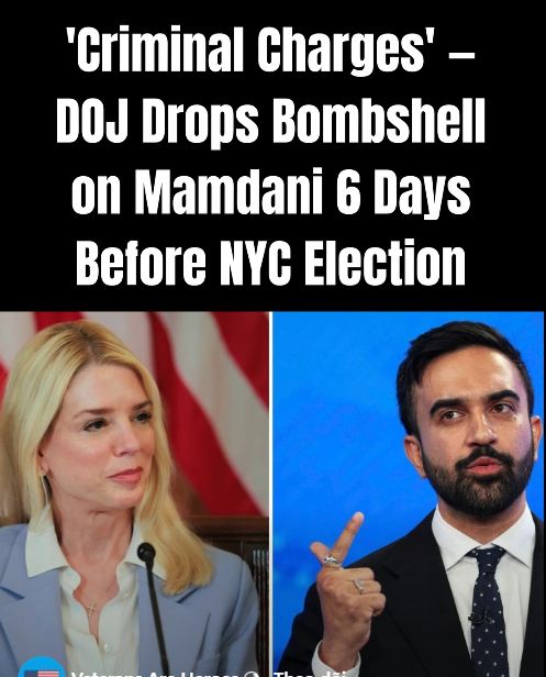 42 Mamdani Referred to DOJ For Criminal Charges Over Alleged Foreign Donations