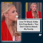 Erika Kirk Issues Statement After Online Criticism of Her Family!