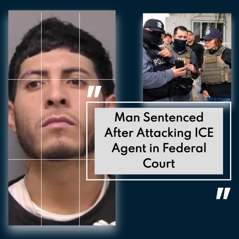 Suspect Receives Decades in Prison Following Violent Attack on ICE Agent!